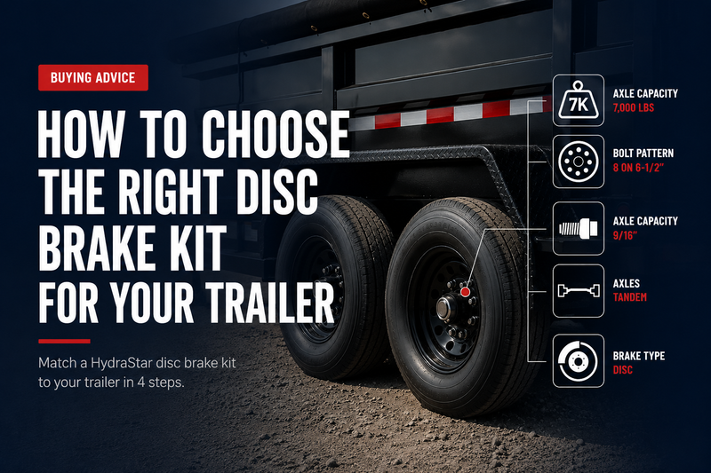 How to Choose the Right Disc Brake Kit for Your Trailer