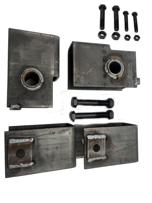 Weld On Spring Hanger Kit - Tandem Kit - 10K Axle - 42-1/4" Axle Spacing - Complete - Hydrastar