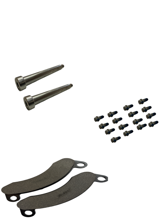 Hydrastar® 10K  Axles, 8 Lug Dual Wheel, Triple Axle Trailer Disc Brake Kit {#E10K-TR-DW} - Dexter Axle / Lippert - Hydrastar