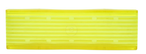 Hydrastar Yellow Bow Keel Pad, PVC, 3"X12", Designed to fit 3" Crossmembers