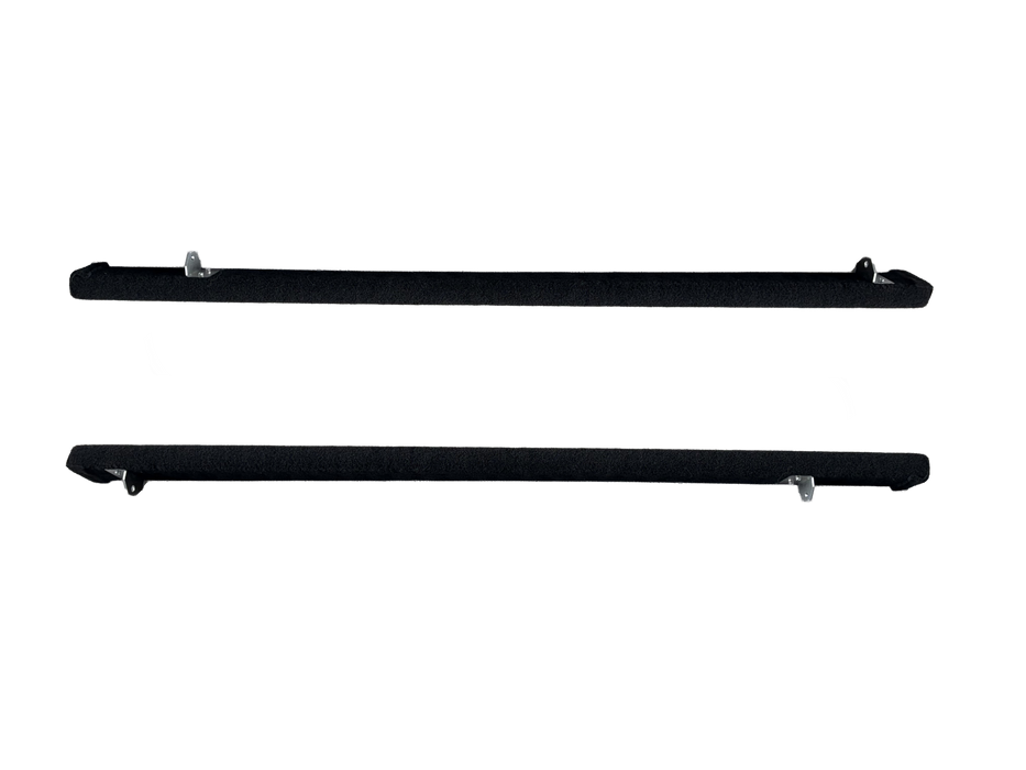 2"x4 Pre-Carpeted Bunks - 6' Long w/ Top Angle Swivel Brackets Pre-Installed - 1 PAIR - Hydrastar