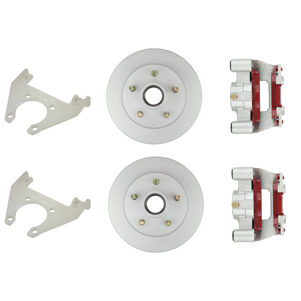 Hydrastar 3.5K Axle, 5 Lug Integral Trailer Disc Brake Kit (1/2 in.)