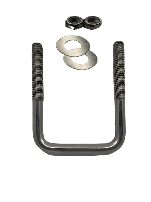 Stainless Steel Ubolt, 1/2-13" x 3-1/16" x 4-5/16" - Hydrastar
