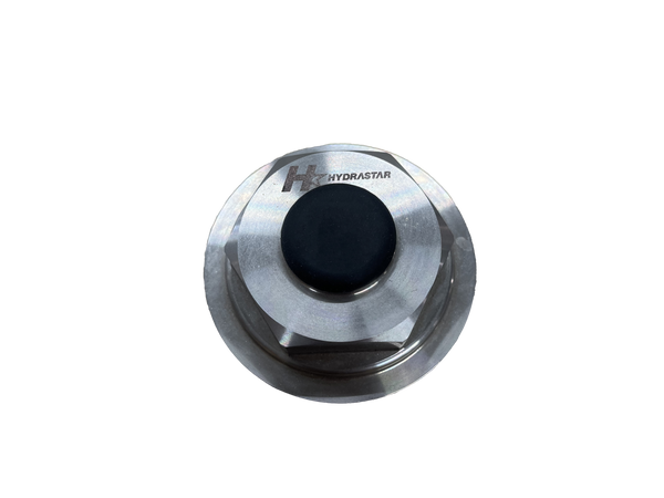 Hydrastar 7K/8K Rated Screw-On Oil/Dust Cap, Aluminum Machined