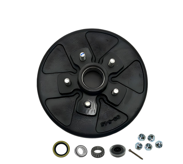 Brake Hub and Drum - 3.5k Axle - 5 on 4.5" Bolt Pattern - 10" Drum - Hydrastar