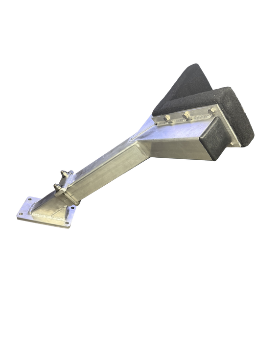 HD Carpeted Bunk Bow Stop, Aluminum, HD Support , Deep Vee Haul, Height Adjustable