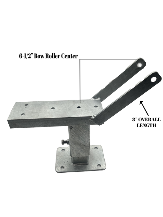 Winch Stand Assembly 3x3 Post with Winch Seat, Vertical Adjustment - Hydrastar