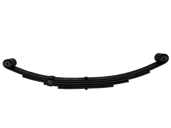 Hydrastar Trailer Leaf Spring - Double Eye - 4 Leaf - #2400 Capacity - 1.75"W x 25.25"L - SW4 - Black Finish