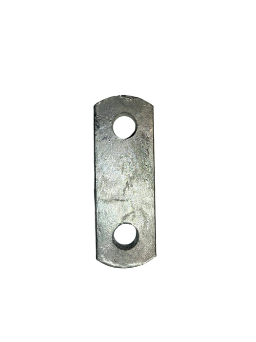 2 HOLE SPRING SHACKLES - HOT DIPPED GALVANIZED STEEL - 2.5" {4 PACK} - Hydrastar