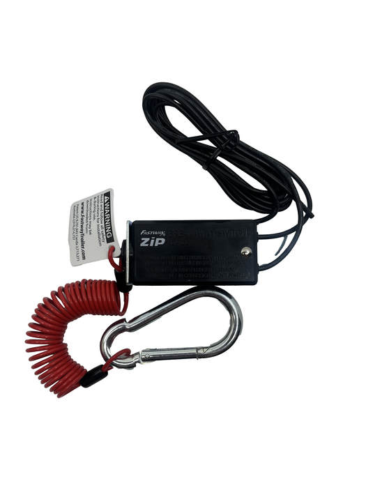 Breakaway Switch - by FastAway - Featuring Red Coiled Safety Cable and Quick Connect Hook - Hydrastar