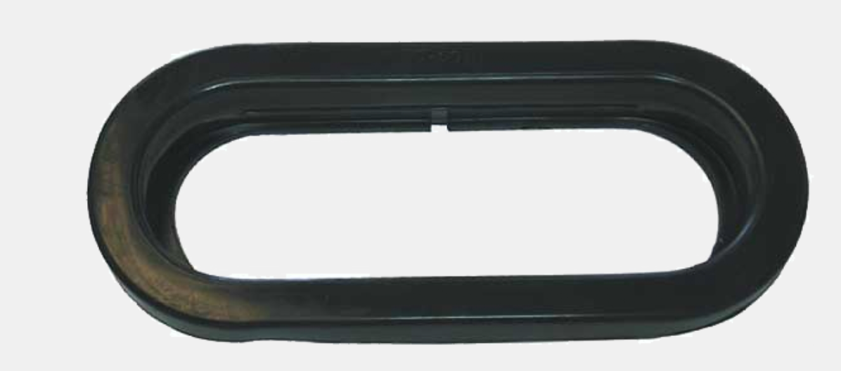 Tail Light 6" Oval, Grommet Mount Kit - Jm-656-RK - Sealed LED - Hydrastar