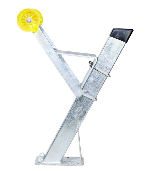 Winch Stand Assembly 3x4 Post Heavy Duty with Winch Seat and Rollers {AW-WS-3X4-COMP} - Hydrastar