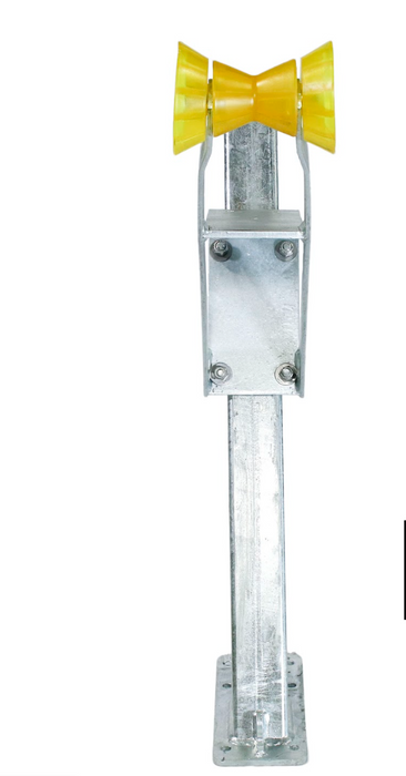 Winch Stand Assembly 3x4 Post Heavy Duty with Winch Seat and Rollers {AW-WS-3X4-COMP} - Hydrastar