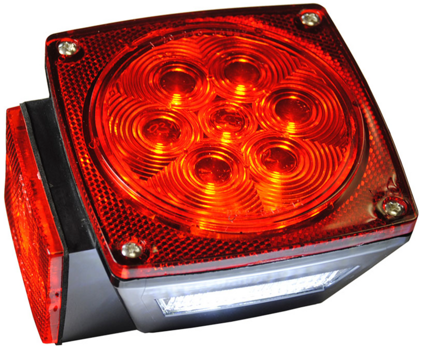 Tail Light 4" Square - J24247L - Submersible LED - LH - Hydrastar