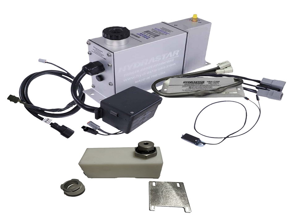 Xtra Capacity - Hydrastar® MARINE Electric Over Hydraulic (EOH) Plug In Play Actuator w/ Controller Adapter Module (CAM) - 4 Way Flat Connector - Hydrastar