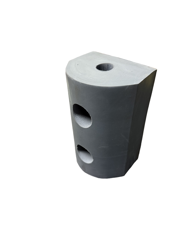 Hydrastar Heavy Duty Grey Non Marking Rubber Bumpers