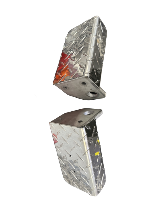 6" Low Profile Aluminum Tail Light Housing, Step and Transom Tie Down, Bolt On, - Hydrastar