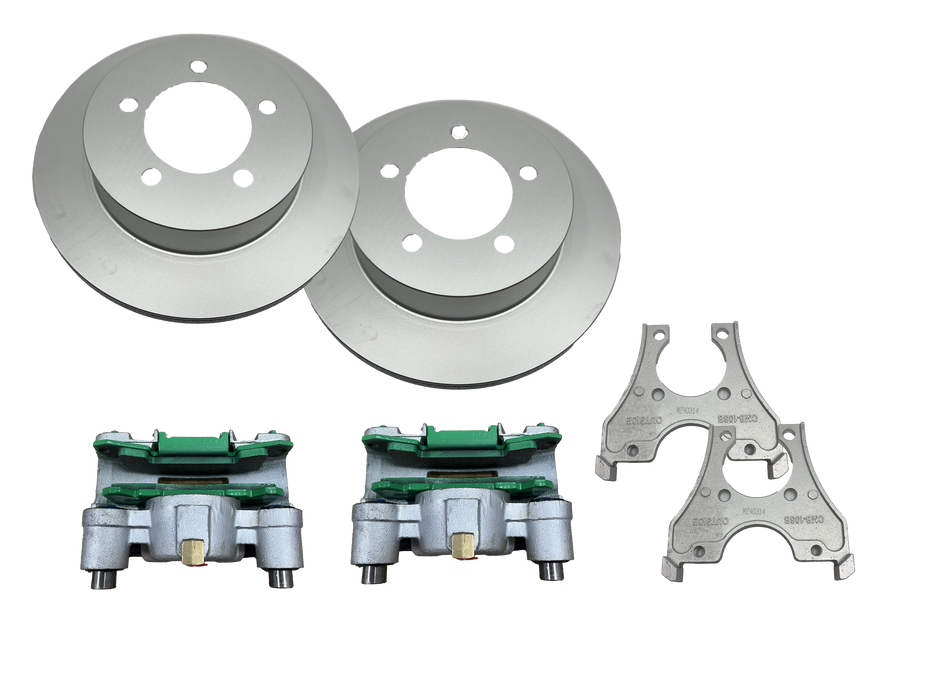 Hydrastar® 3.5K Axle, 5 Lug Slip Over Trailer Disc Brake Kit (1/2 in.), OEM 204 Caliper, SB Brake - Hydrastar