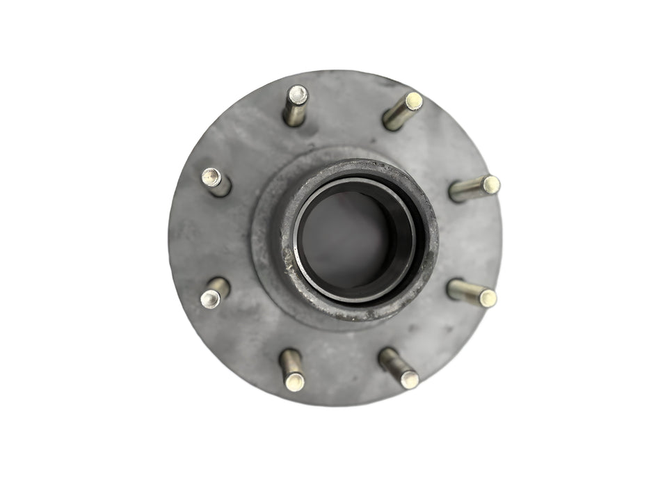Hydrastar Marine® 7K Axles, 8 Lug Slip Over Rotor, TRIPLE Axle, Complete Trailer Disc Brake Conversion Kit - Grease Lube Applications - Hydrastar