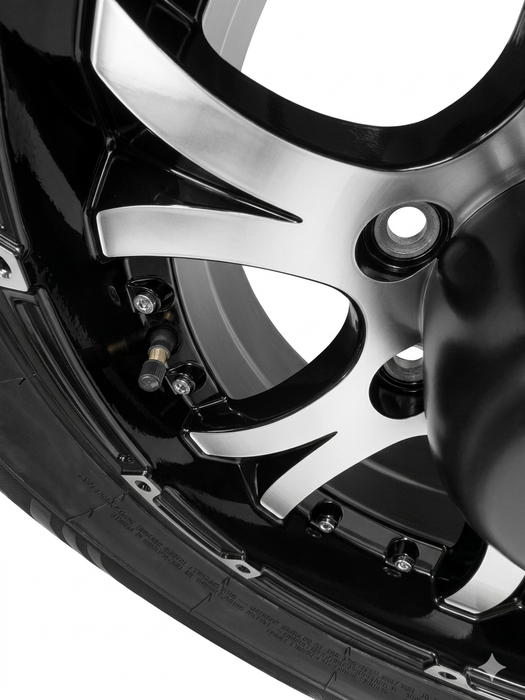 Tire and Wheel Assembly, ST225/75R15, Load Range E, 10 Ply, 6 on 5.5", ALUMINUM WHEEL, BLACK INLET