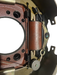 Hydrastar hydraulic drum brake assembly - dual servo wheel cylinder & self-adjust detail