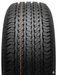 Tire and Wheel Assembly, ST205/75R14, Load Range C, 6 Ply, 5 on 4.5", Black aluminum wheel