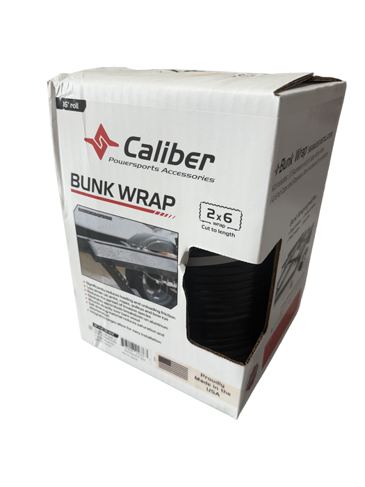 CALIBER Black Plastic Bunk Wrap for 2"x6"x16' Bunk Material - Hydrastar