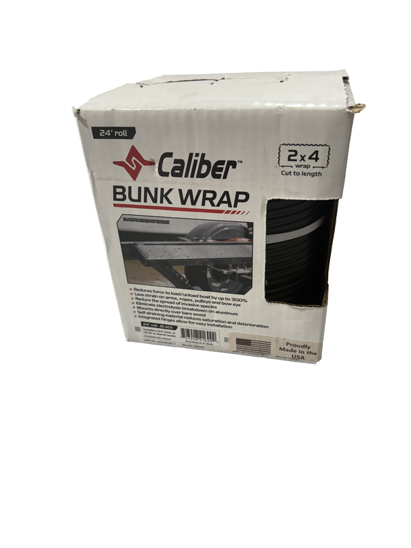 Hydrastar CALIBER Black Plastic Bunk Wrap for 2"x4"x24' Bunk Material