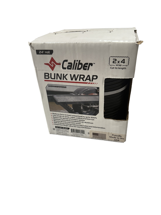 CALIBER Black Plastic Bunk Wrap for 2"x4"x24' Bunk Material - Hydrastar