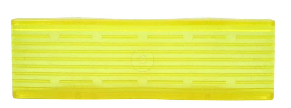 Yellow Bow Keel Pad, PVC, 3"X12", Designed to fit 3" Crossmembers - Hydrastar