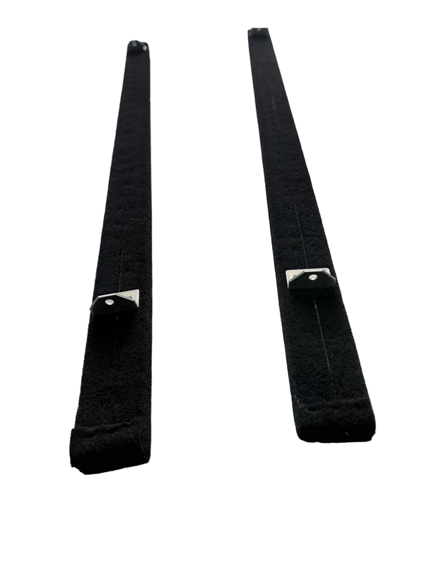 Hydrastar 2"x4 Pre-Carpeted Bunks - 6' Long w/ Top Angle Swivel Brackets Pre-Installed - 1 PAIR