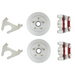 Hydrastar® 3.5K Rated, Integral Single Axle Disc Brake Kit (1/2 in.) - Hydrastar