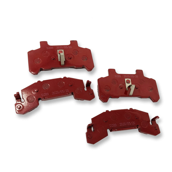 Hydrastar 225 Caliper, Ceramic Coated Brake Pad Set (4 Pads)