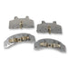 Hydrastar® 250 Caliper, Stainless Steel Brake Pad Set (4 Pads) - Hydrastar