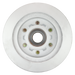 Hydrastar® 6K lbs. Axle Rated Integral Dacromet Coated Rotor - Hydrastar