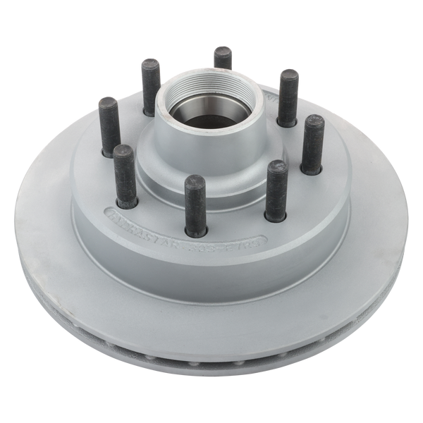 Hydrastar 7K/8K lbs. Axle Rated Integral Dacromet Coated Rotor (5/8 in.)