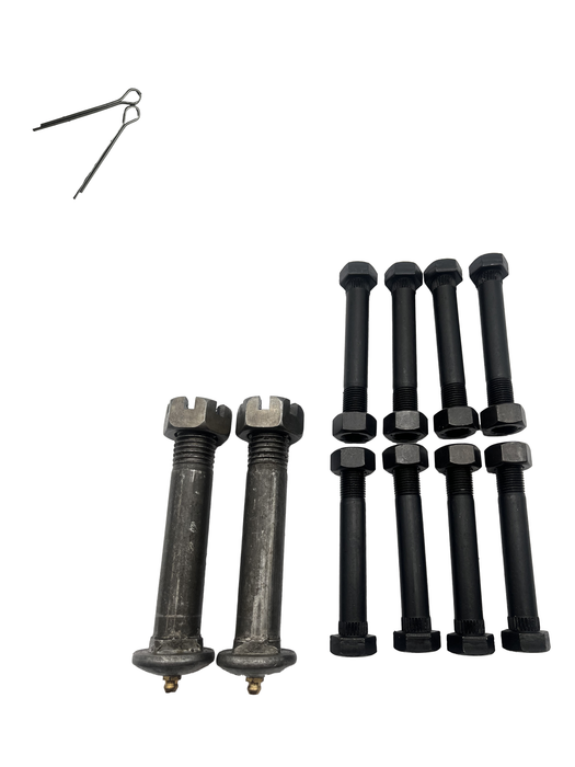 Weld On Spring Hanger Kit - Tandem Axle - HD Slipper Springs - For 2" Wide Springs - Hydrastar