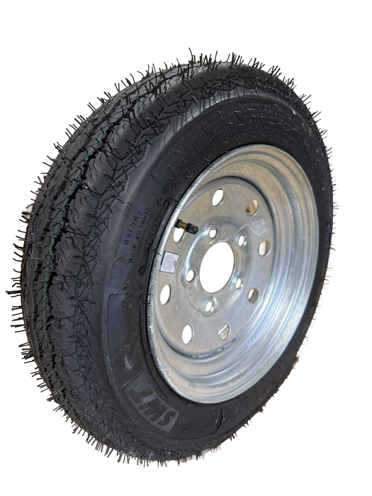 Tire and Wheel Assembly, 5.30-12, Load Range C, 6 Ply, 5 on 4.5", Galvanized Wheel - Hydrastar