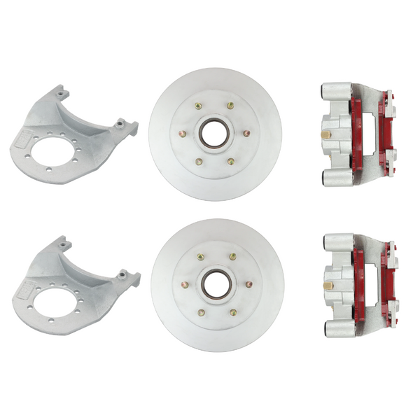 Hydrastar 6K Axle, 6 Lug Integral Trailer Disc Brake Kit (1/2 in.)