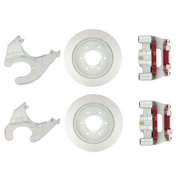 Hydrastar 6k Axle, 6 Lug Slip Over, Trailer Disc Brake Kit (1/2 in.)