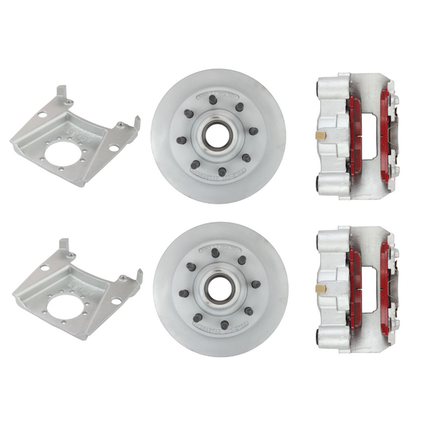 Hydrastar 7K Axle, 8 Lug Integral Trailer Disc Brake Kit (5/8 in.)