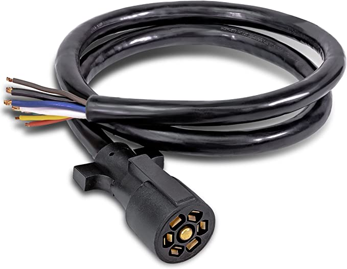 Hydrastar® 8 ft., 7-Way Trailer Plug Wiring Harness - Hydrastar