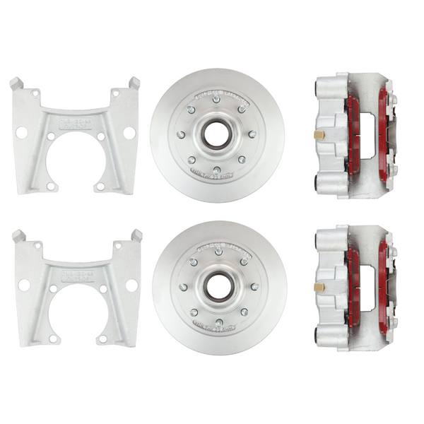 Hydrastar 8K Axle, 8 Lug Integral Trailer Disc Brake Kit (9/16 in.)