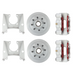 Hydrastar® 8K Rated, Integral Single Axle Disc Brake Kit (5/8 in.) - Hydrastar