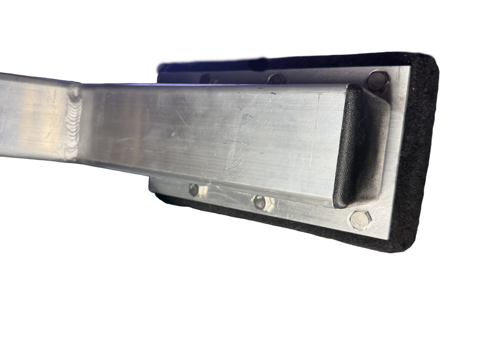 HD Carpeted Bunk Bow Stop, Aluminum, HD Support , Deep Vee Haul, Height Adjustable