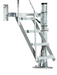 Pontoon Bow Stop Complete Assembly with 4 Step Ladder - Hydrastar