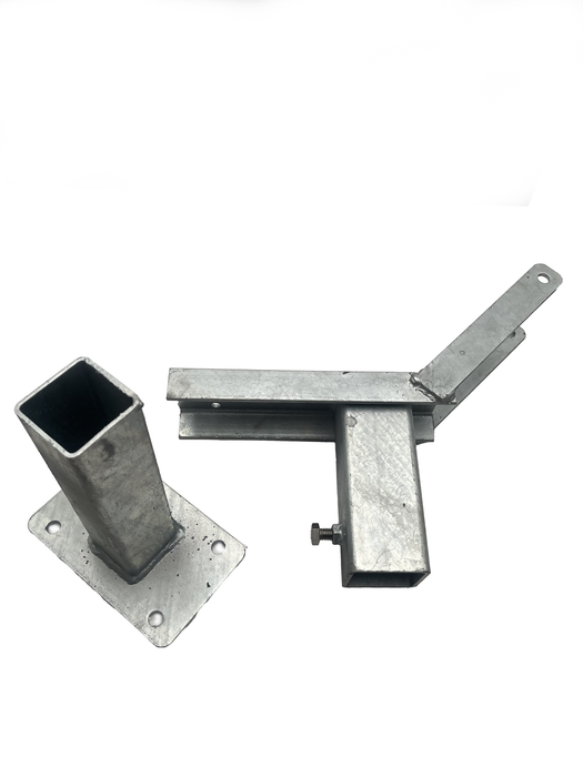 Winch Stand Assembly 3x3 Post with Winch Seat, Vertical Adjustment - Hydrastar