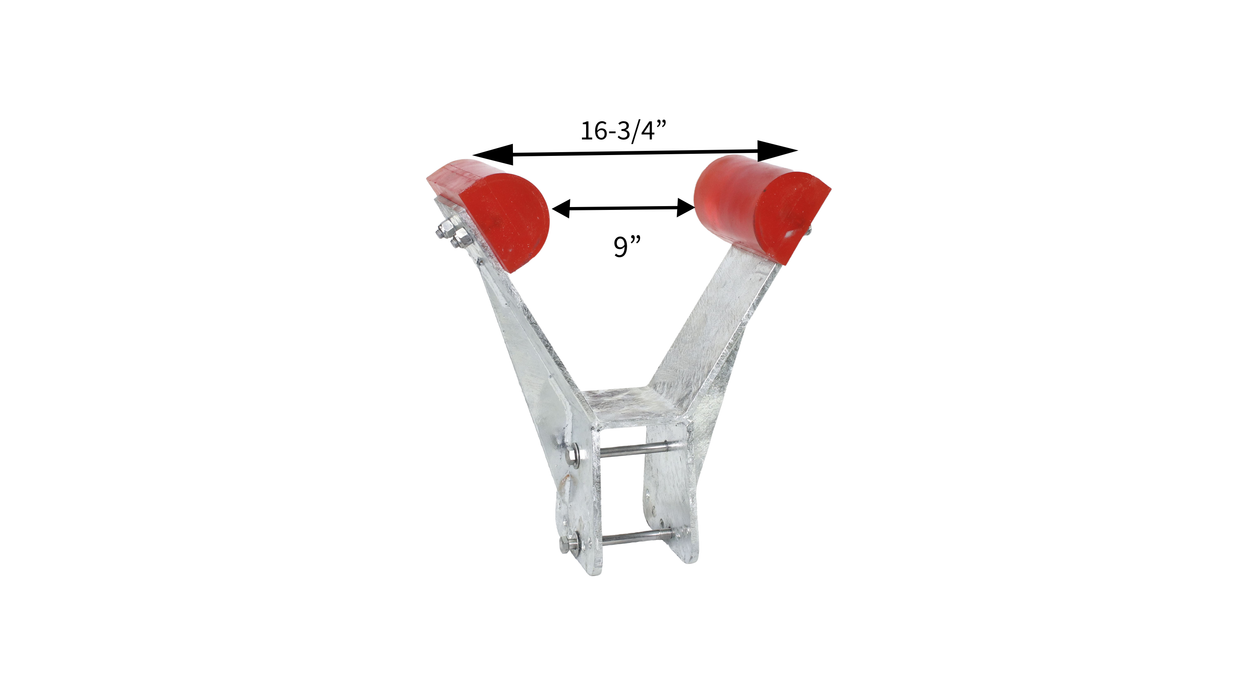 Heavy Duty Adjustable Bow Stop with HD Polymer Bumpers