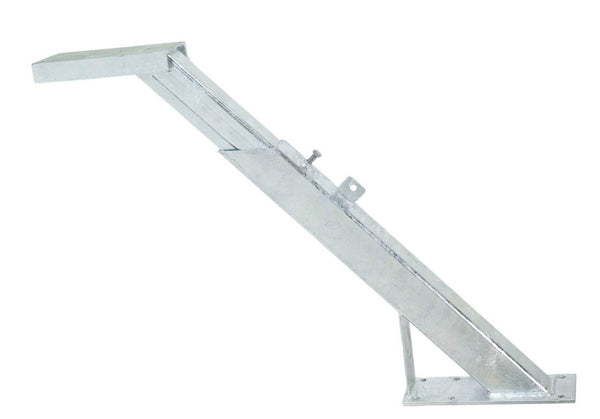 Hydrastar Winch Stand Adjustable, Assembly, 3" X 4" Heavy Duty Post, 48" Max Length, 45 Deg Angle Hot Dipped Galvanized