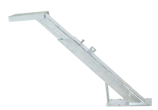 Winch Stand Adjustable, Assembly, 3" X 4" Heavy Duty Post, 48" Max Length, 45 Deg Angle Hot Dipped Galvanized - Hydrastar